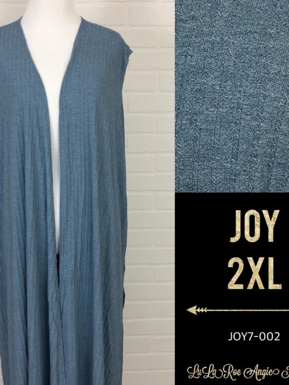LuLaRoe Joy Long Vest